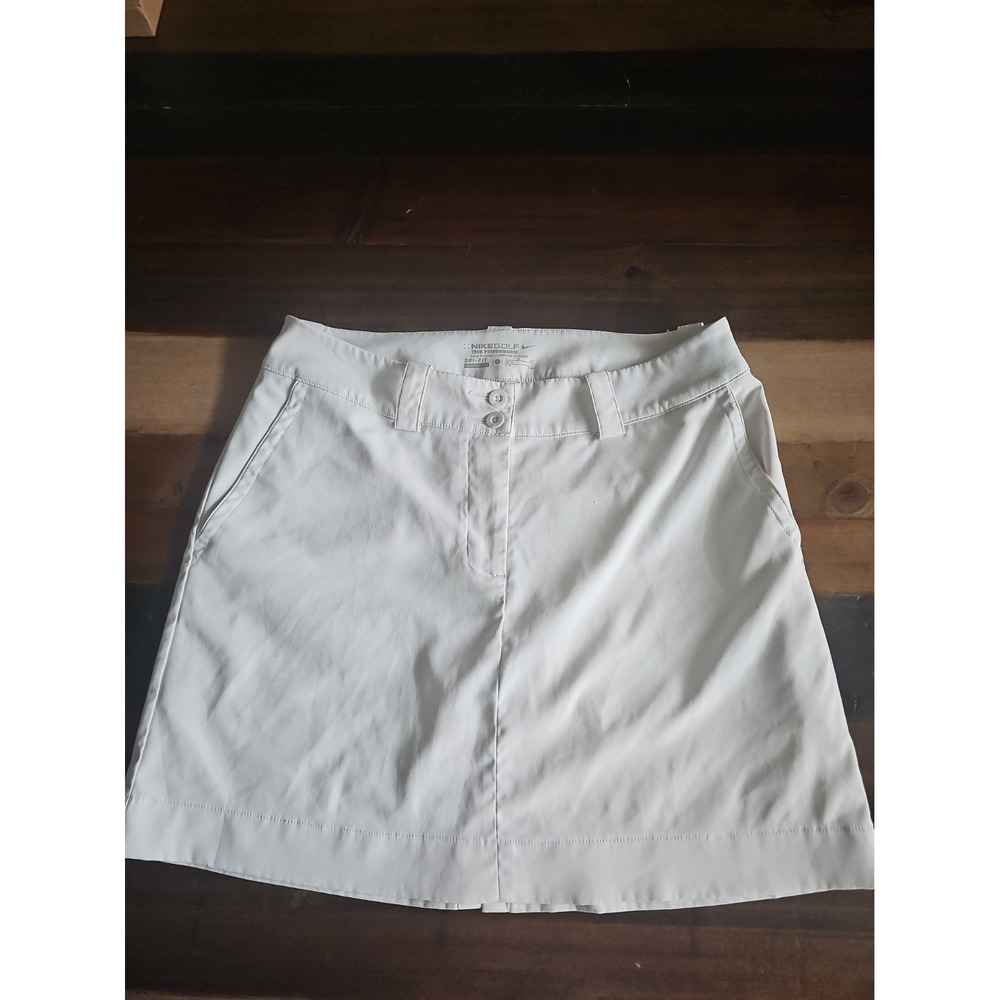 Nike Golf Tour Performance Dri-FIT White Skort Skirt Women's Size 6 Athletic0016